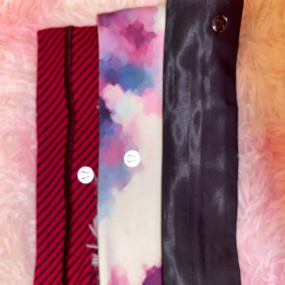 Set of 3 Luxury Lululemon Headbands